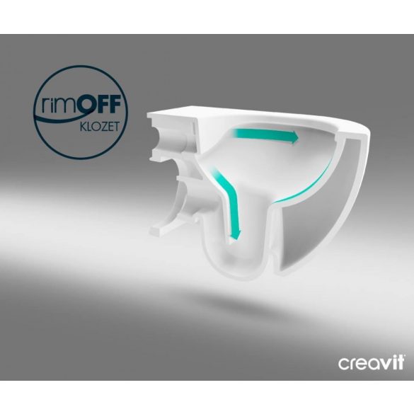 FE 322 REMO csapos bidés wc perem nélküli